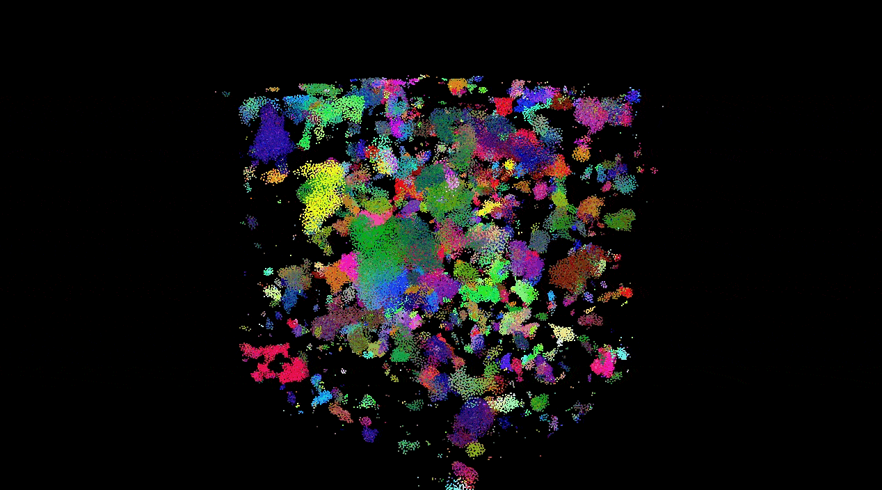 500,000 boids simulated in real time on GPU
